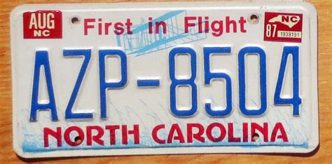 North Carolina | Product categories | Automobile License Plate Store ...