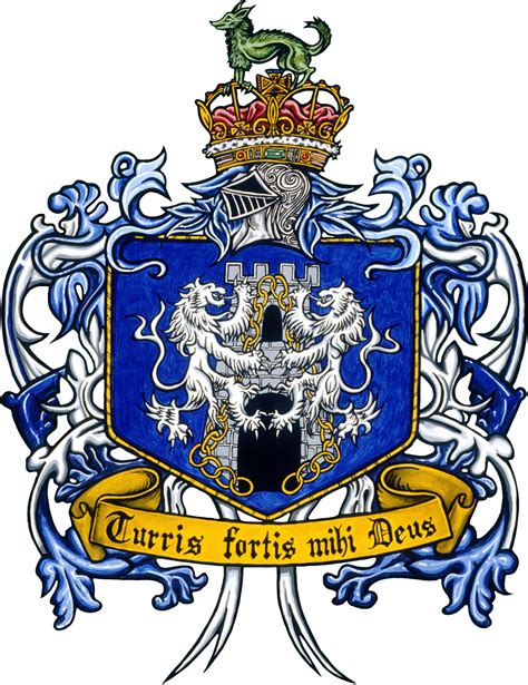 Kelley (Mom's maiden name) Family Crest Motto: Turris Fortis Mihi Deus | Family crest, Iceni ...