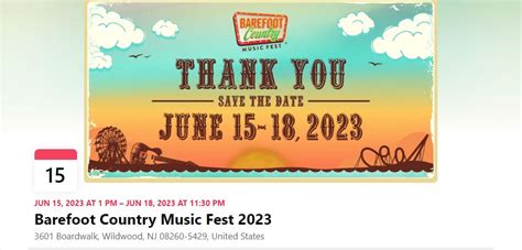 [High Resolution] Barefoot Country Music Fest 2023