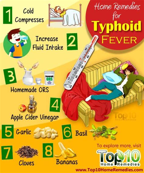 Home Remedies for Typhoid Fever | Top 10 Home Remedies