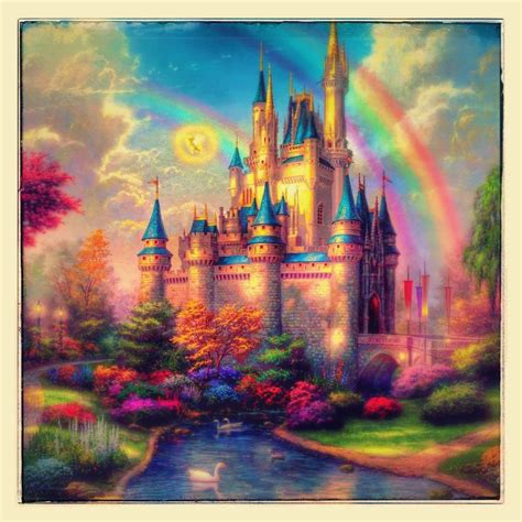 Pin di Nichole McClure su Disney favorites | Dipinti disney, Arte disney, Thomas kinkade