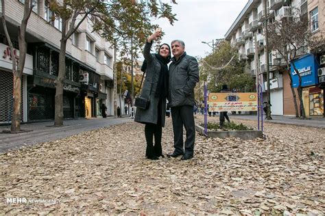 Autumn Leaves Decorate Streets of Tabriz