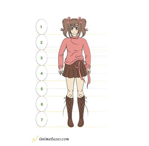 How to Drawn an Anime Girl Body | AnimeBases.com