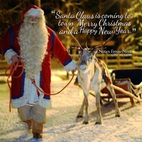 Santa Claus Is Coming To Town Quotes. QuotesGram