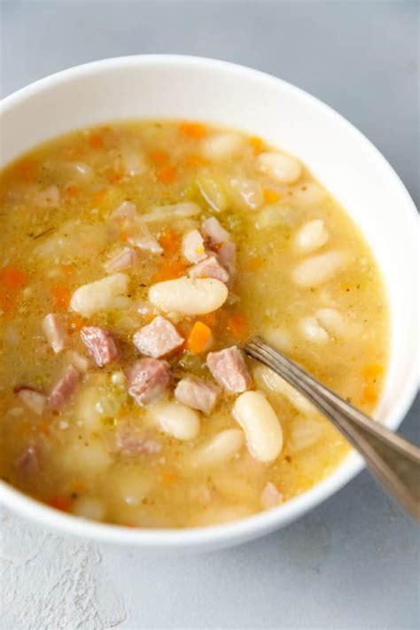 White Bean And Ham Soup Recipe - Cooking LSL
