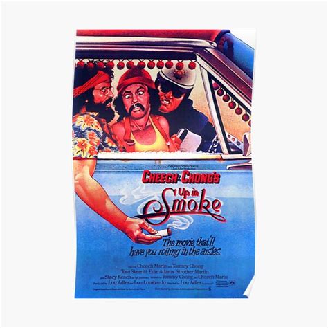 "Up In Smoke Movie Poster 1978" Poster for Sale by BetterDaze | Redbubble