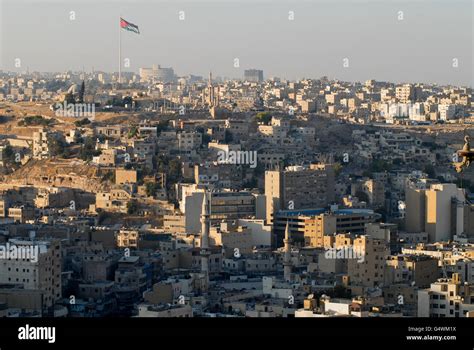 JORDAN, Amman, skyline / JORDANIEN, Amman, skyline Stock Photo - Alamy