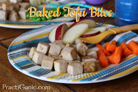 Baked Tofu Bites | PractiGanic: Vegetarian Recipes and Organic Living