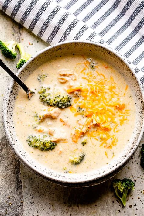 Instant Pot Broccoli Cheese Soup with Chicken | Diethood