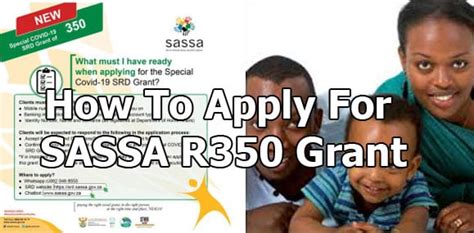 SASSA R350 Grant Application Online (Under the New Rules)