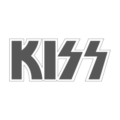 KISS band vector logo - KISS band logo vector free download