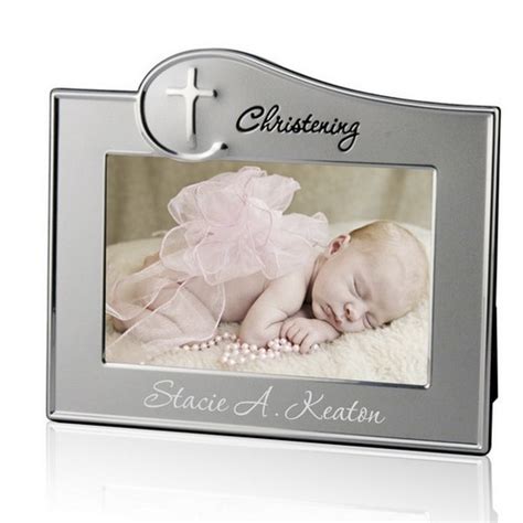 Personalized Christening 4x6 Picture Frame