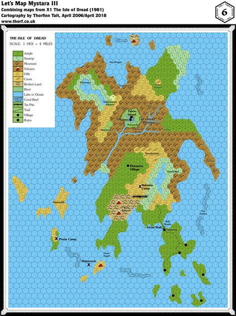 Let’s Map Mystara 1981-1982 – Thorfinn Tait Cartography