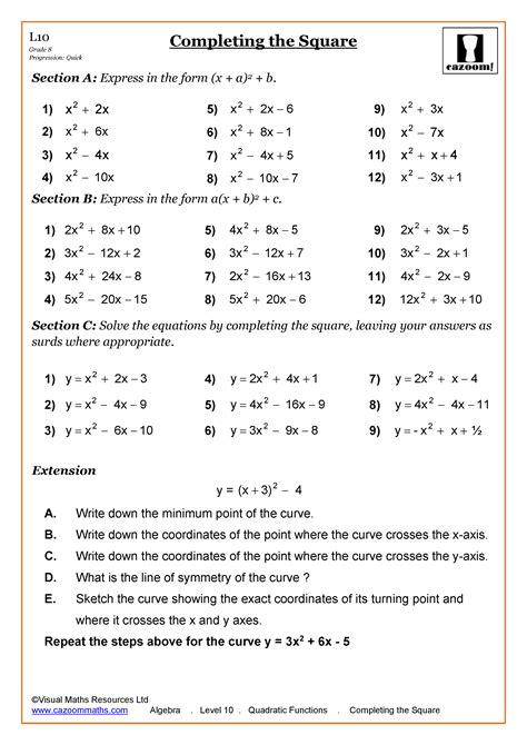 Algebra Teaching Resources | Math worksheets, Probability worksheets, Algebra worksheets