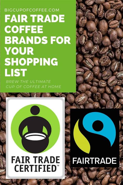 8 Fair Trade Coffee Brands that Support Social and Environmental Efforts - 2021 - BIG Cup of Coffee!