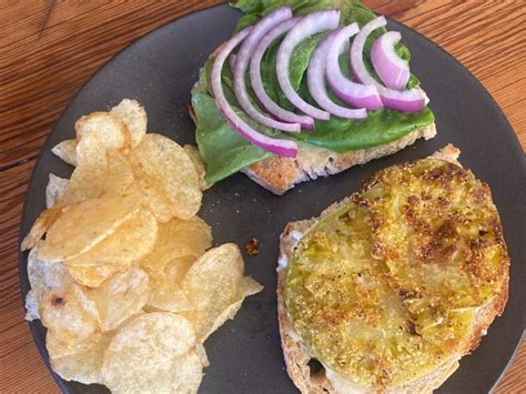 Fried Green Tomato Sandwich - Santa Fe Farmers' Market Institute