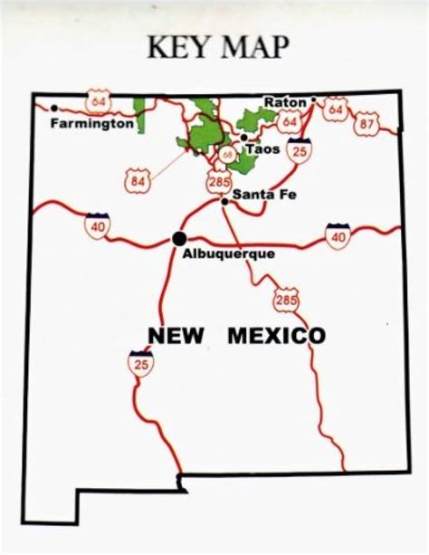 National Forests In New Mexico Map - Spring Ahead 2024