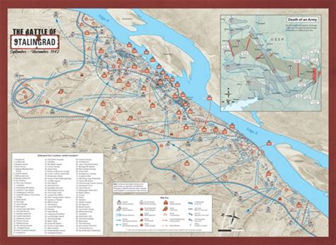 Stalingrad Battle Map