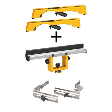 DEWALT Miter Saw Workstation Tool Mounting Brackets with Bonus Wide ...