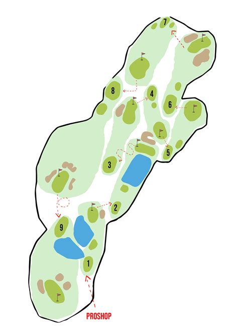 Lakeside Golf Club — Course Layout