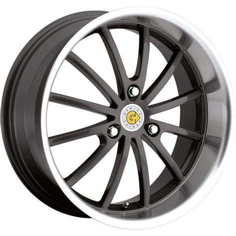 17" Inch 3x112 Wheel Rim GENIUS DARWIN 17x6.5 +22mm Grey - Walmart.com ...