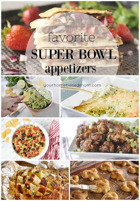 Super Bowl Appetizers | Recipes from Your Homebased Mom