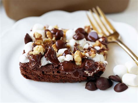 Rocky Road Brownies – Modern Honey