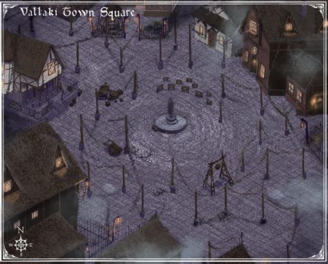 Vallaki Town Square by Ogre-Mask on DeviantArt