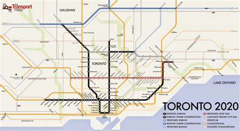 Toronto Subway Map Printable - Printable Maps