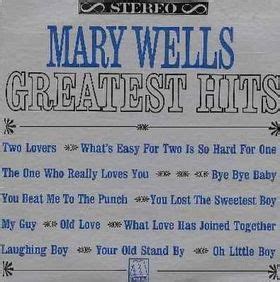 Mary Wells Vinyl Record Albums