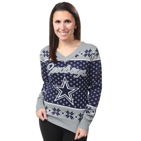 Dallas Cowboys NFL Womens Christmas Sweater – Ugly Christmas Sweater Party