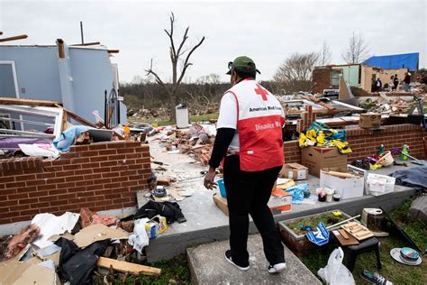 Red Cross Helps After Tennessee Tornadoes