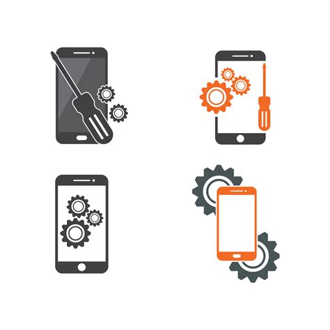 phone repair logo icon illustration design 2880705 Vector Art at Vecteezy