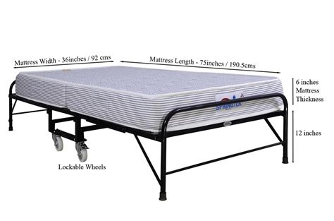 Folding Bed Online - Buy Folding Rollaway Bed online at the Best Price ...