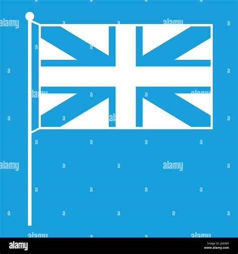 UK flag icon white Stock Vector Image & Art - Alamy