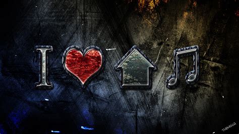 I Love House Music Wallpapers - Wallpaper Cave