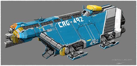 Small cargo spaceship. by Tinnenmannetje on DeviantArt | Spaceship ...