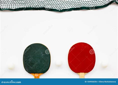 Table tennis rackets stock photo. Image of indoor, play - 104956036