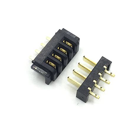 Misa 4 Pin Pitch 2.5mm Male and Famale Lithium-Ion Blade Battery Connector - Battery Connectors ...