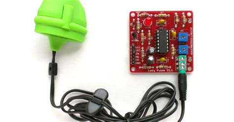 Easy pulse sensor based on photoplethysmography from Embedded Lab on Tindie