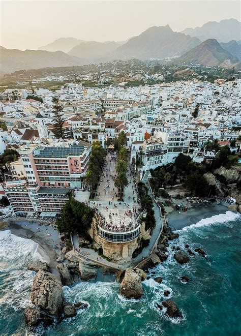 Nerja Balcony Of Europe Sunset - Free photo on Pixabay | Nerja spain ...