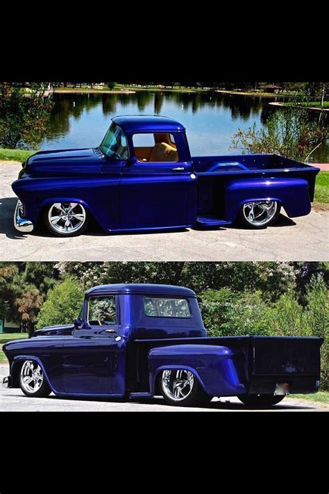 Metallic Blue Truck Paint