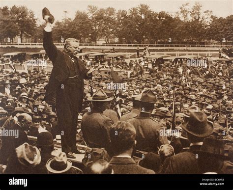 Theodore D. Roosevelt giving a speech on Long Island in 1917. Theodore Roosevelt Jr. 1858 – 1919 ...