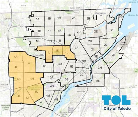 Toledo Ohio Zip Code Map - Agnese Latashia