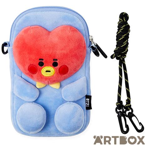 Buy LINE FRIENDS BT21 Baby Tata Mini Zipped Plush Shoulder Pouch at ARTBOX