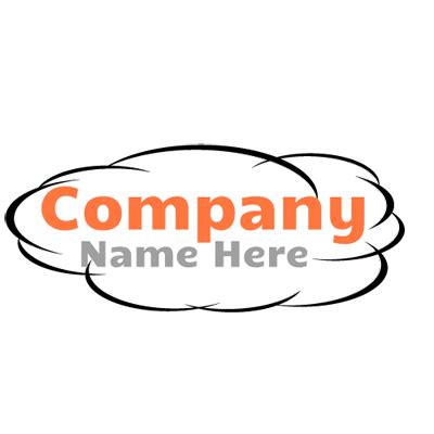 Simple Cloud Logo - The Free Logo Makers