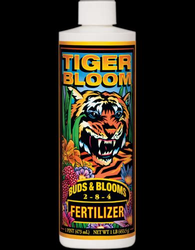 FOXFARM TIGER BLOOM EXTRA STRENGTH LIQUID FERTILIZER 1 QT - Woerner ...