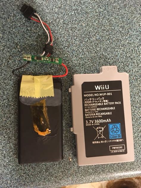 Wii U Battery Dissection and Improvement | BitBuilt - Giving Life to Old Consoles