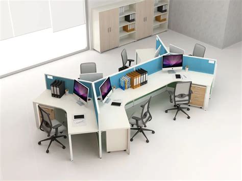 High Quality Small Office Cubicle/ 3 Person Workstation/office ...