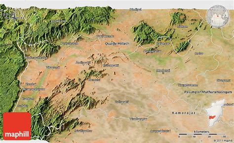 Madurai Map Satellite View